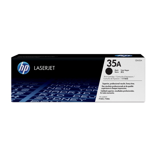 HP 정품토너 No.35A CB435A 검정 (P1005/1500매)