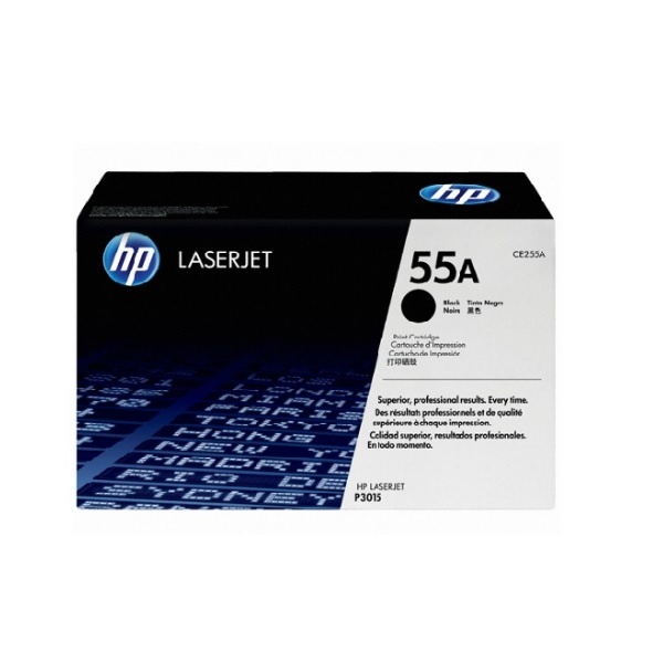 HP 정품토너 No.55A CE255A 검정 (P3015dn/6K)