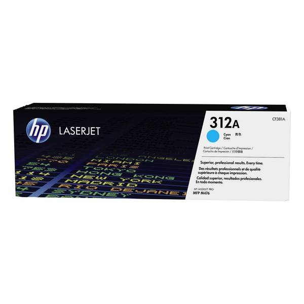 HP 정품토너 No.312A CF381A 파랑 (M476dw/2700매)