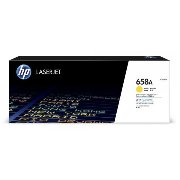 HP 정품토너 NO.658A W2002A 노랑 (M751d/6000매)