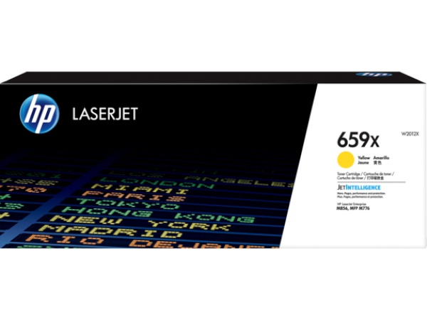 HP 정품토너 No.659X W2012X 노랑 (대용량/29000매)