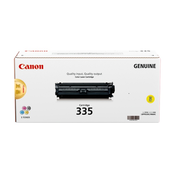 Canon 정품토너 CRG-335Y 노랑 (LBP843cxz/16500매)