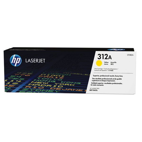 HP 정품토너 No.312A CF382A 노랑 (M476dw/2700매)