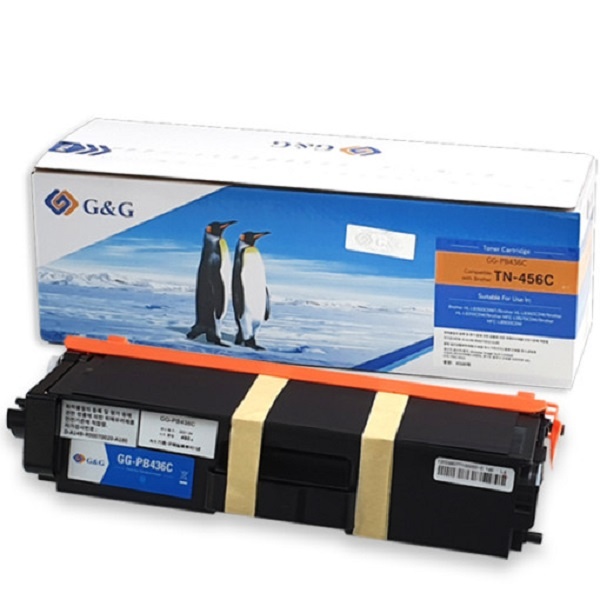 [호환] [G&G] 브라더 호환토너 TN-456C (파랑 6.5K)
