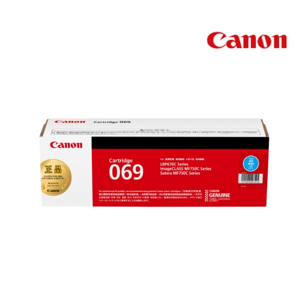 Canon 정품토너 CRG-069C 파랑 (MF756Cx/1900매)