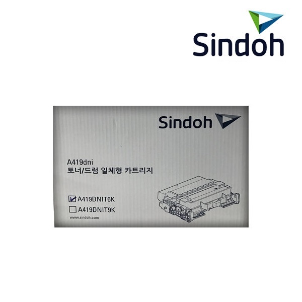 신도리코 정품토너 A419DNIT6K 검정 (A419dni/6K)