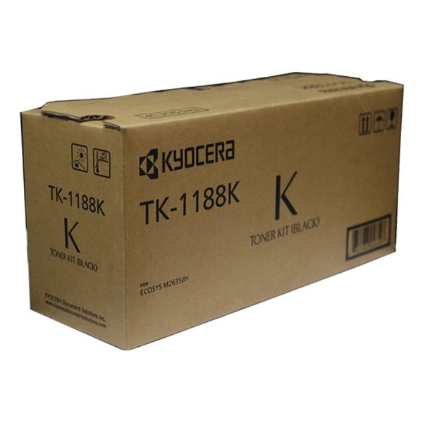 KYOCERA 교세라 정품토너 TK-1188K 검정 (M2635dn/3K)