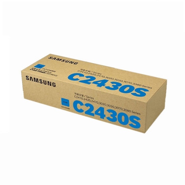삼성 정품토너 CLT-C2430S 파랑 (SL-C2420DW/1500매)