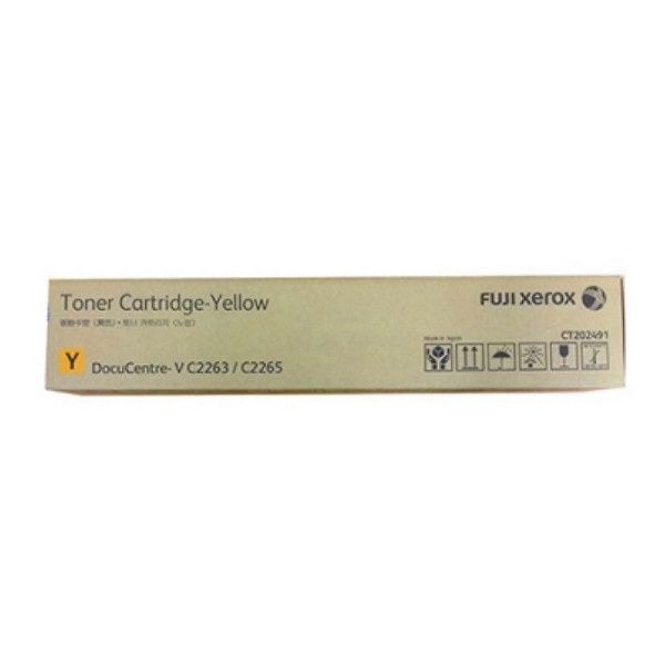 FUJIXEROX 정품토너 CT202491 노랑 (DC-V C2263/15000매)