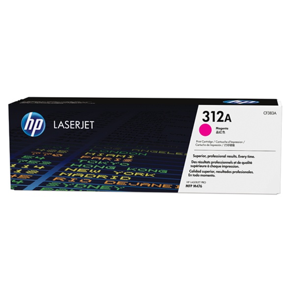 HP 정품토너 No.312A CF383A 빨강 (M476dw/2700매)