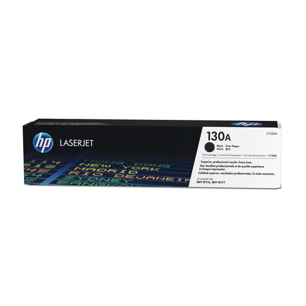 HP 정품토너 No.130A CF350A 검정 (M176n/1300매)