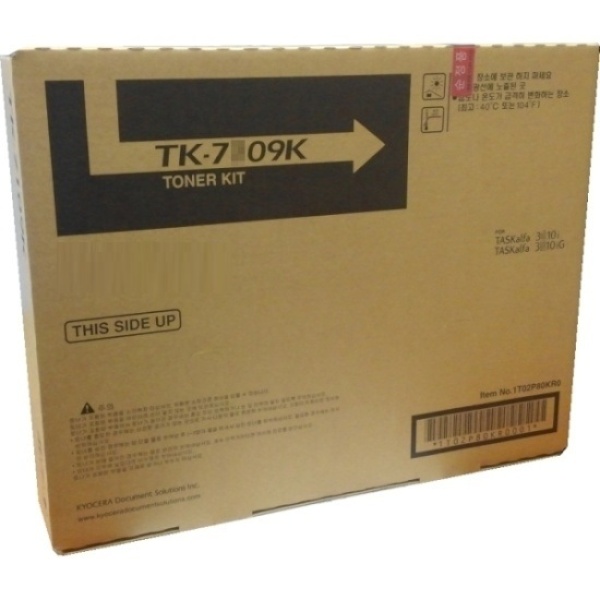 KYOCERA 교세라 정품토너 TK-7209K 검정 (TASKalfa3510i/32K)