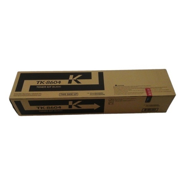 KYOCERA 교세라 정품토너 TK-8604KK 검정 (FS-C8650DN/30K)