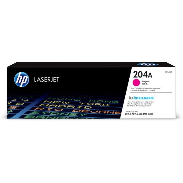 HP 정품토너 No.204A CF513A 빨강 (M154nw/900매)