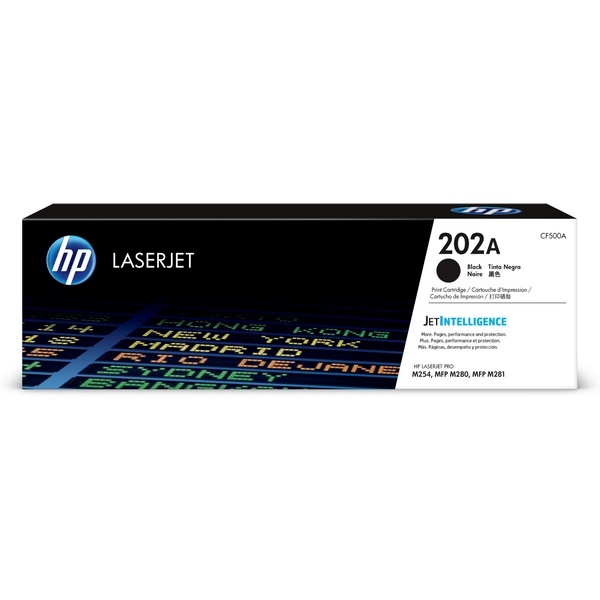 HP 정품토너 No.202A CF500A 검정 (M280nw/1400매)